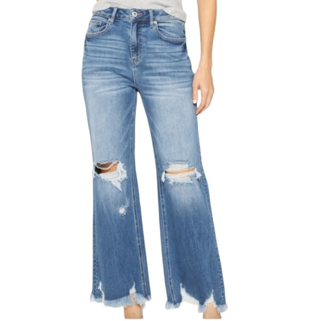 Mica MDP-W3522DK Super High Destressed Jeans