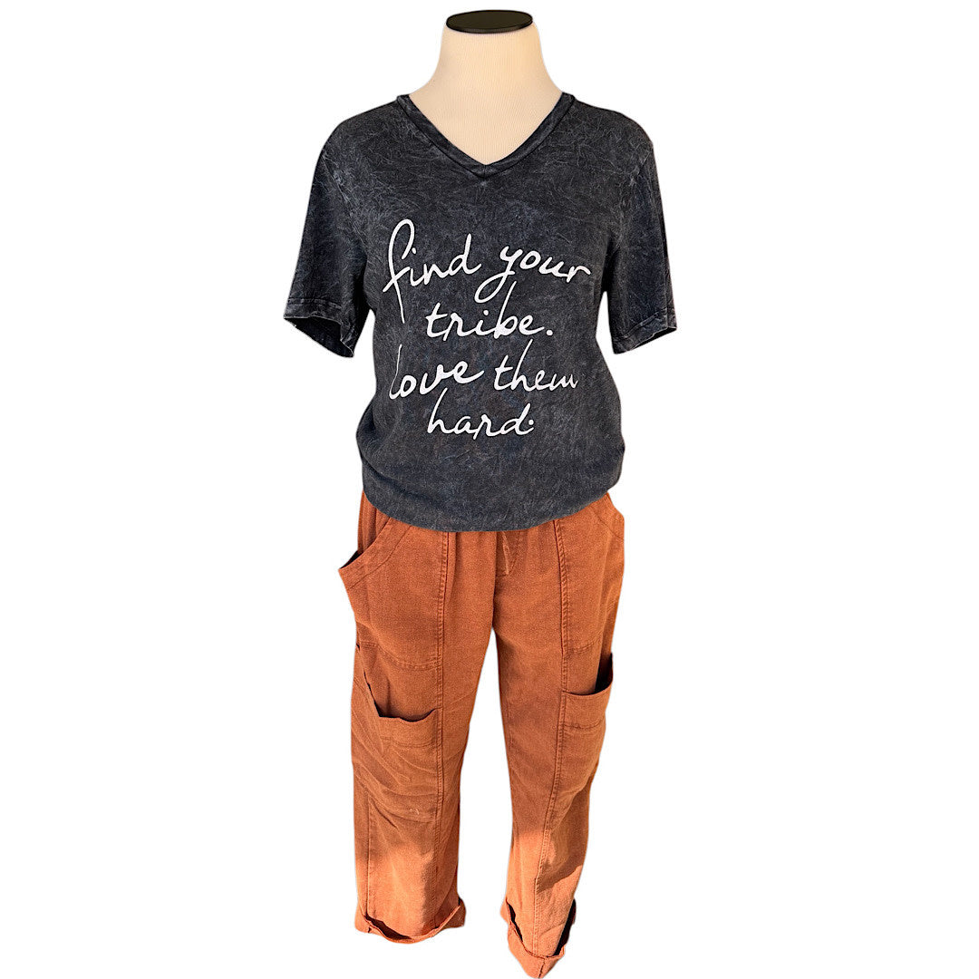 HEYSON Burnt Orange Jogger Size Medium-RF