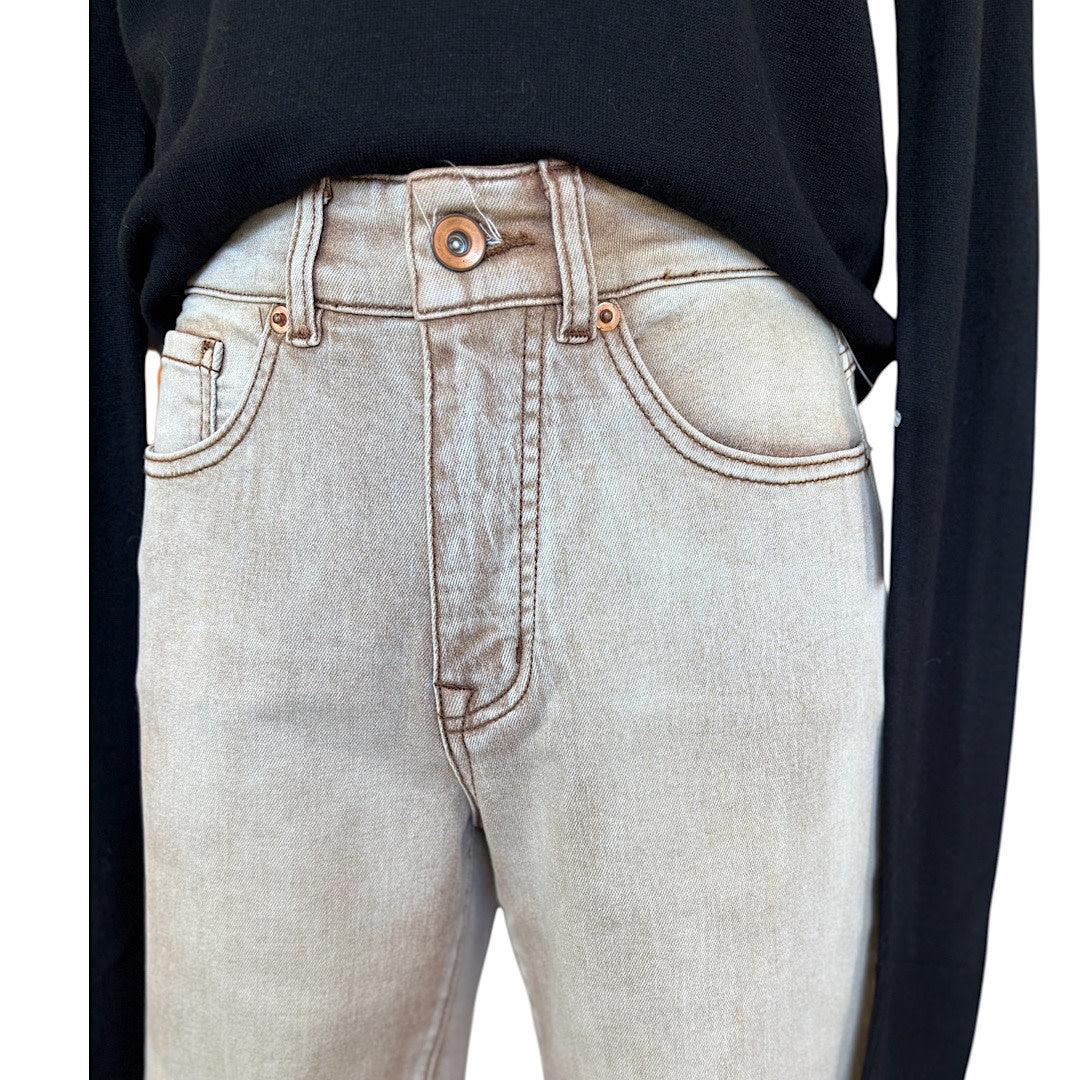 Tribal Jeans Khaki Colored Jeans Size 6- RF