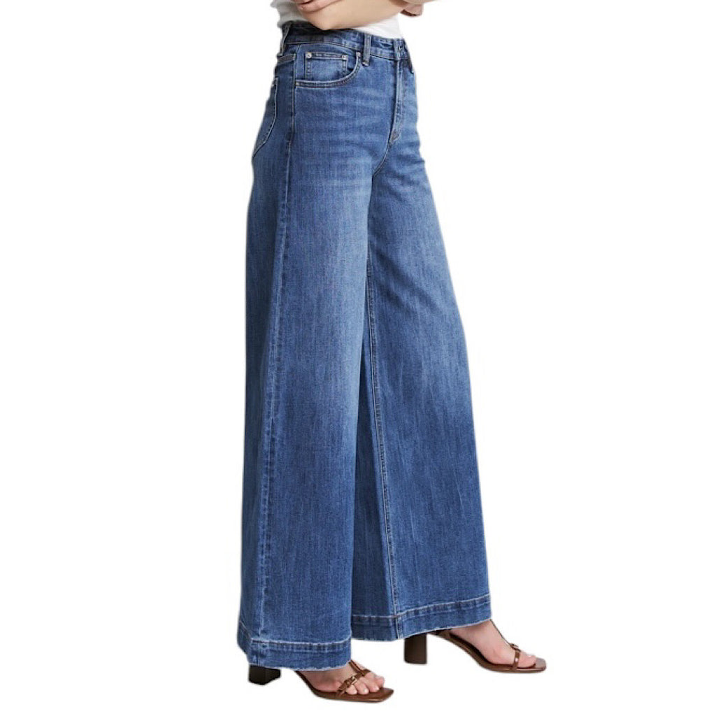 MICA MDP-W3599 S/H Rise Slouchy Wide Leg Jean