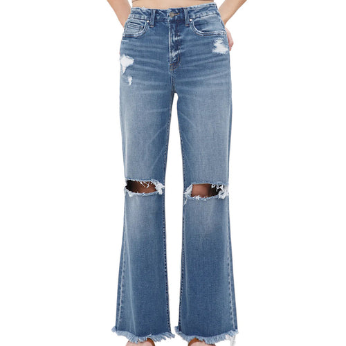 Mica MDP-W182 Dehours Stretch Super High Rise Wide Leg