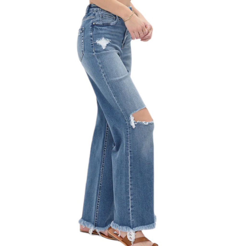 Mica MDP-W182 Dehours Stretch Super High Rise Wide Leg