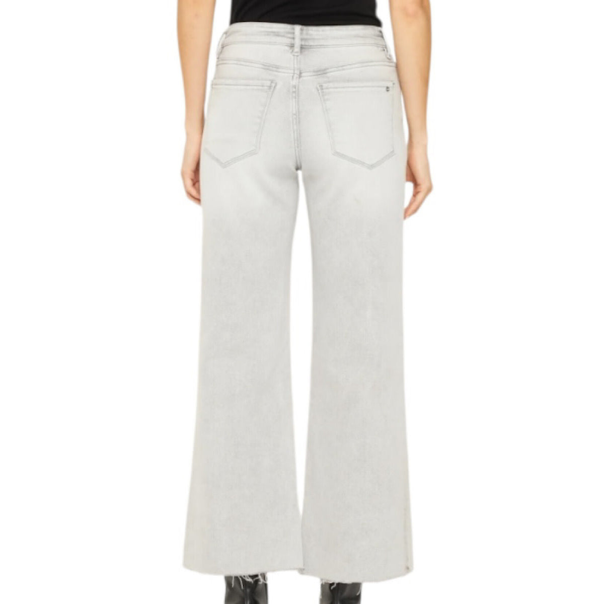 MICA MTT-W3280 Arsenic Mid Rise Wide Leg Tummy Tuck