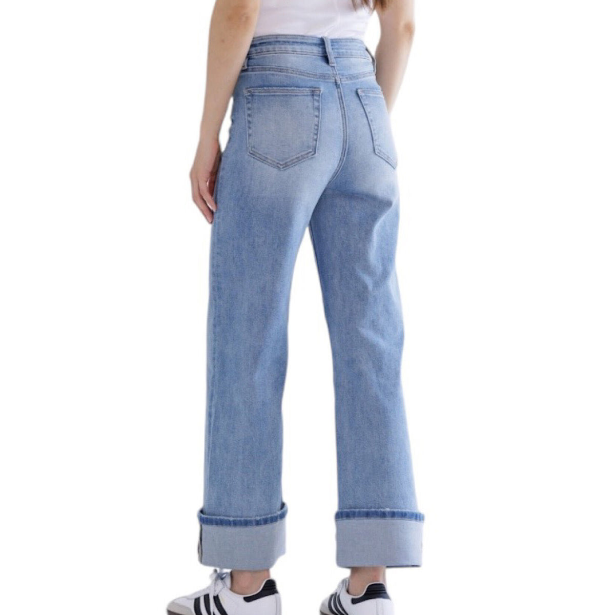MICA MTT-W3373LT Super High Wide leg With Cuffed Hem